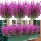 12 Bundles of UV Resistant Artificial Plants for Outdoor Décor